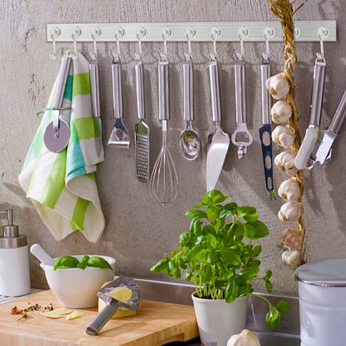 Set of 16 Magnetic Hooks, 16mm Diameter, Super Strong Magnetic Storage Hooks, 10kg Vertical Load Capacity, Metal with Magnetic Attachments, Suitable F