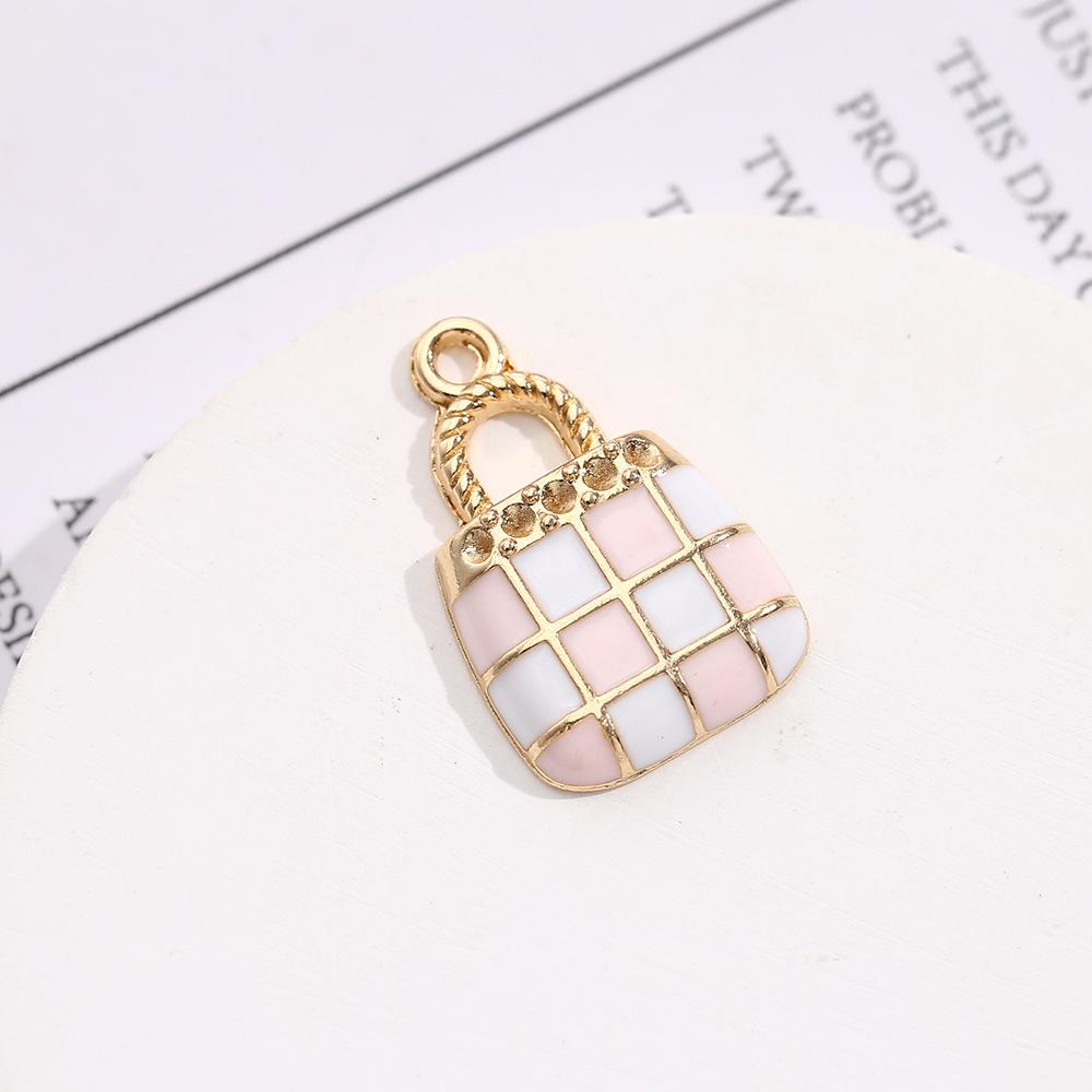 Schwarz Weiß Klein Duftender Wind Anhänger DIY Armband Halskette Schmuckzubehör Ohrringe Anhänger Material Zinklegierung Zubehör