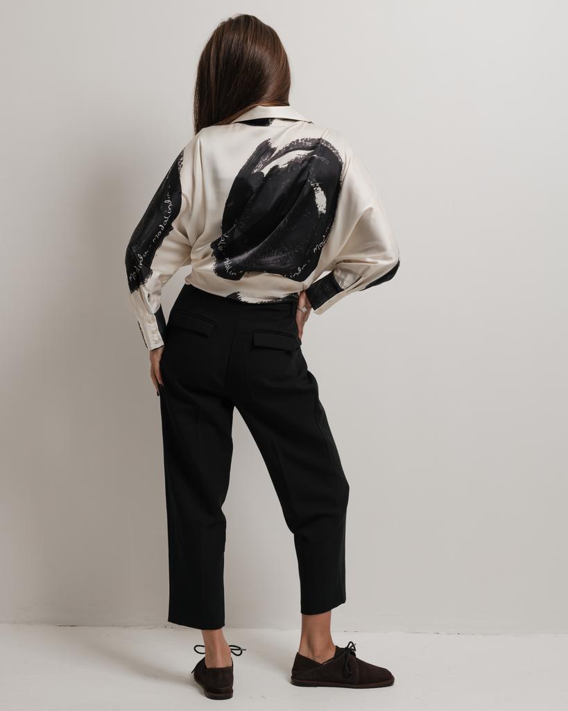 Blouse Long Modalinda 8857 42 Milk-black