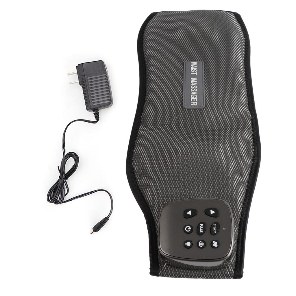 Electric Wireless Waist Massager Vibration Heating Pain Relief Massage Therapy MachineUS Plug