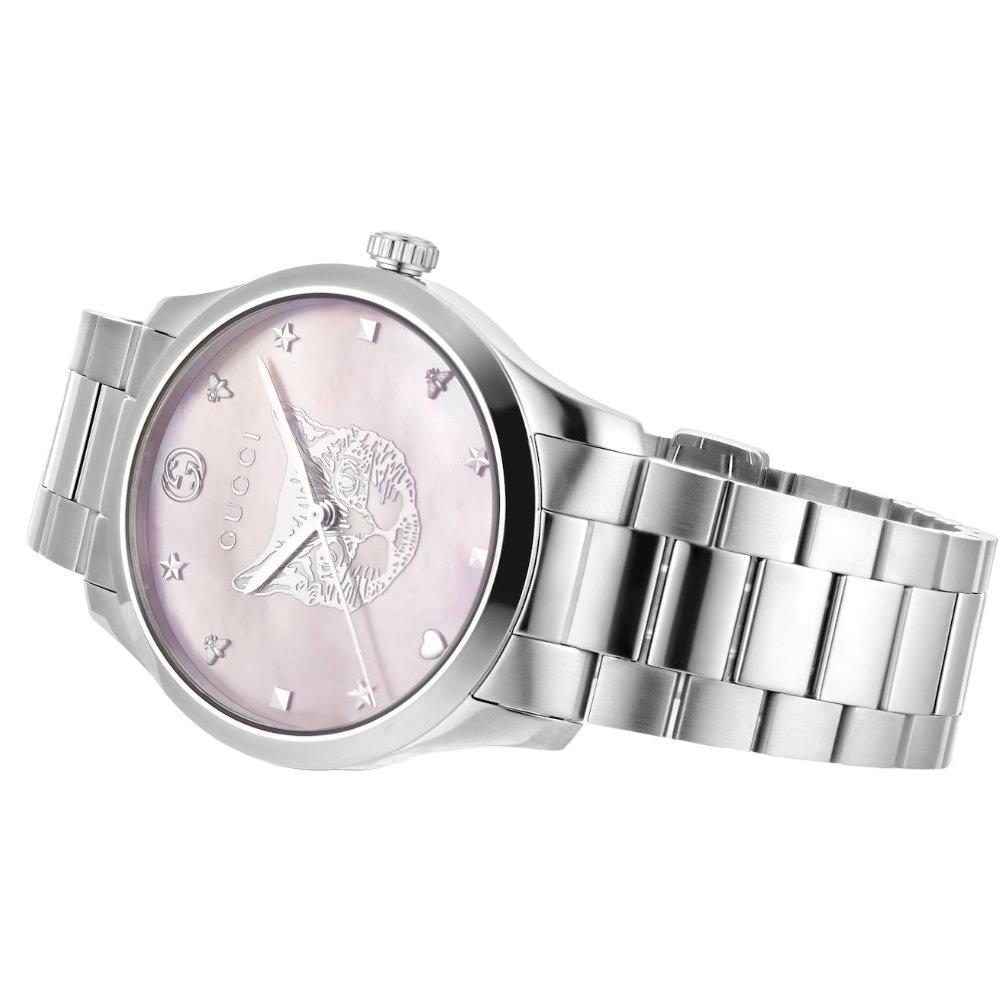 Gucci Montre unisexe G-Timeless YA1264166 avec cadran en nacre rose