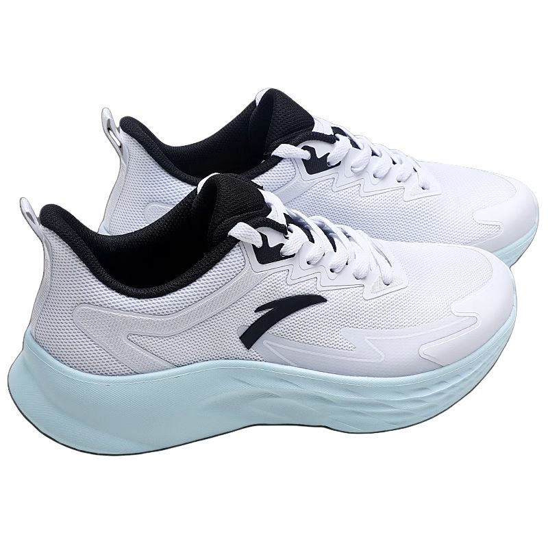 Anta Comfortable Versatile Non-Slip Wear-Resistant Low-Top Casual Running Shoes Men sneaker Pure-White 912525571-3