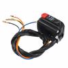 Innovative Handlebar Mount Start Stop Kill Button for Motorcycle Use 78 In