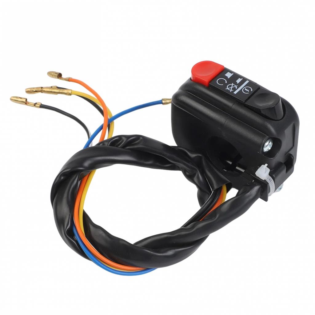Innovative Handlebar Mount Start Stop Kill Button for Motorcycle Use 78 In