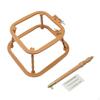 Desktop Embroidery Frame Hoop Display Square Reusable Easy To Install Cross Stitch