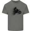 Abstract Motocross Rider Dirt Bike Unisexs Light Cotton TShirt