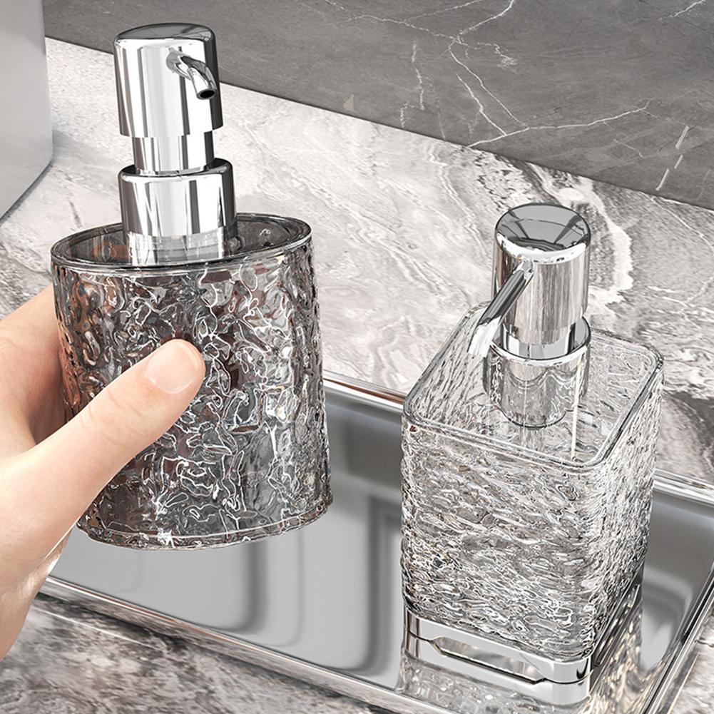 Foaming Soap Dispenser Anti-Slip Bathroom Soap Dispenser Shampoo Foam Dispenser Bottle for Kitchen Sink