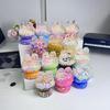 Labubu Oil Quicksand Blind Box DIY Cute Handmade Doll Ornaments