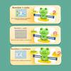 Frog balance math toy - green plastic, interactive weight stacking and counting game, suitable for young people