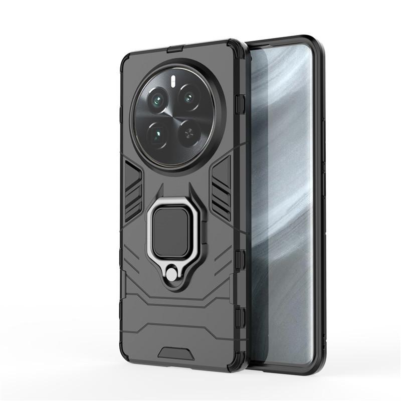 For Realme 12 Pro Plus Case For Realme 12 Pro Cover Armor Finger Ring Shockproof Protective Bumper For Realme 12 Pro Plus