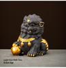 Purple Clay Pixiu Tea Pet for Kung Fu Tea Set, Desktop Decoration