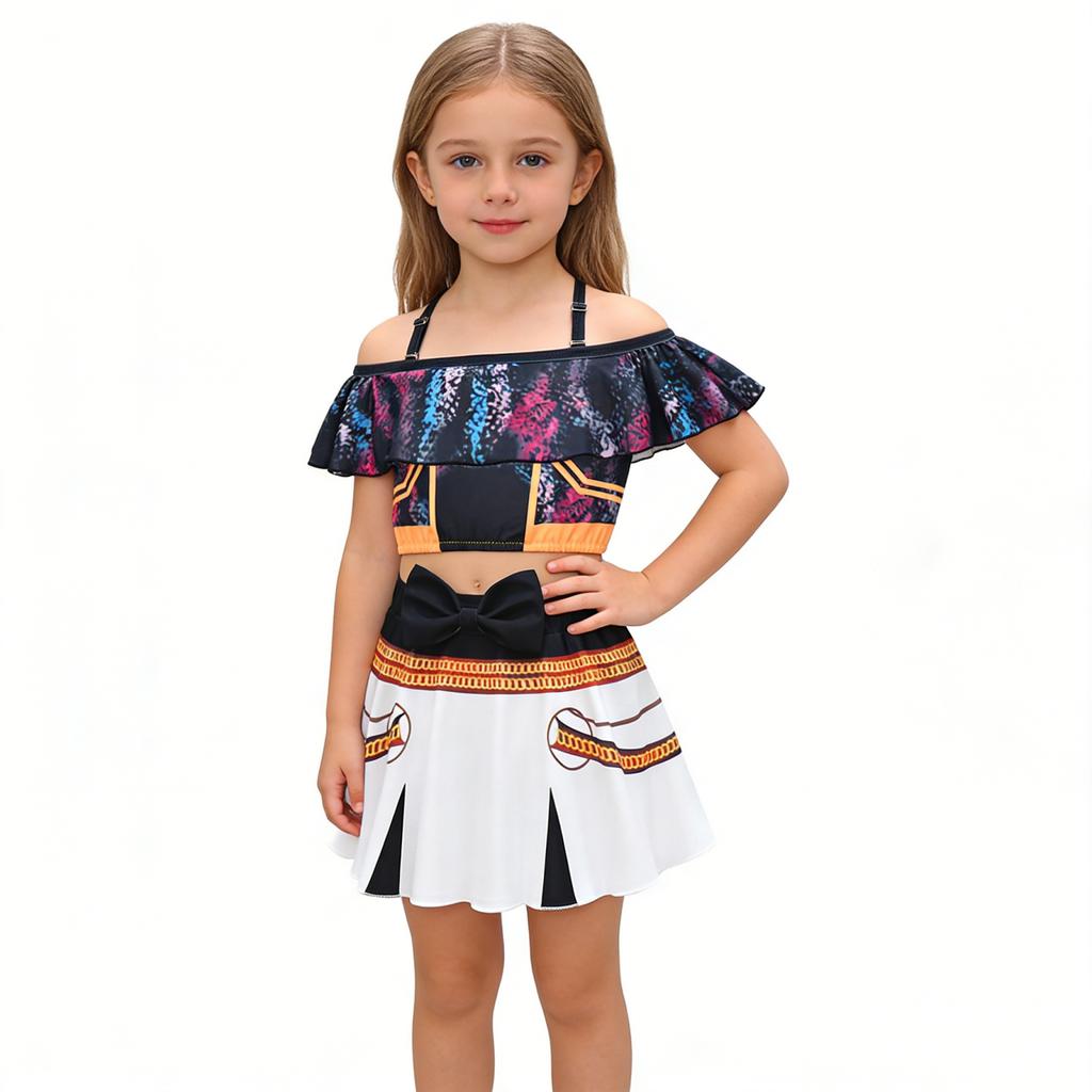 Set costume da bagno casual alla moda per bambini