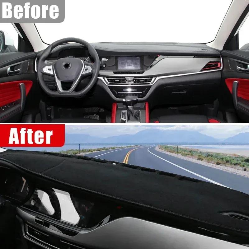 Car For Changan CS35 Plus 2018 Dashboard Sunshade Anti-UV Carpets Non-slip Protector Mat Accessories