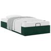 Ottoman Bed Without Mattress Dark Green 90 X 200 Cm Velvet
