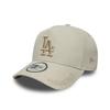 Baseball Cap - NEW ERA - Dodgers Tonal Eframe - Cream Color - Unisex - Spring/Summer