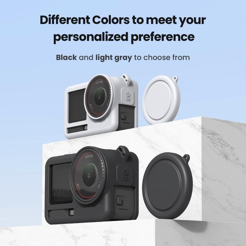 Lightweight Camera Lens Protector Easy Installation Action 6 Degree Protective Housing Skin Sleeve Replacement for Action 6