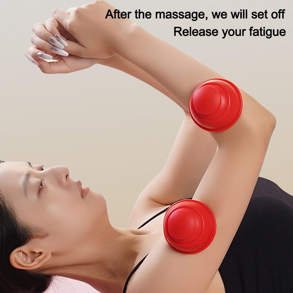 Silicone Vacuum Cupping Anti Cellulite Massage Body Cups Portable Face Sucker Slimming Jar