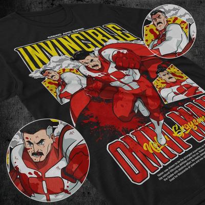 Omni-Man T-shirt, Image Comics, Tv Series, Robert Kirkman, Prime, Invincible