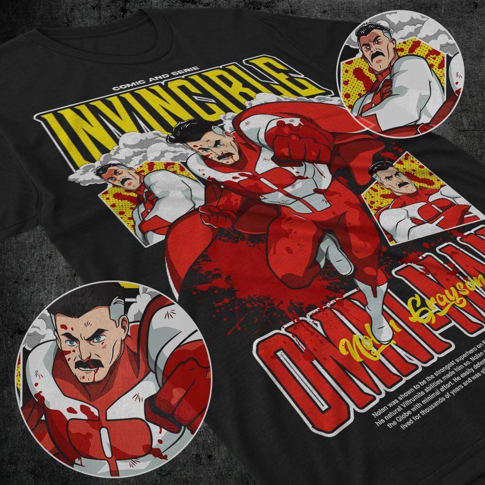 Omni-Man T-shirt, Image Comics, Tv Series, Robert Kirkman, Prime, Invincible