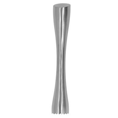 Stainless Steel Cocktail Muddler Food Grade Ergonomic One Piece Forging Drink Muddler for Kitchen