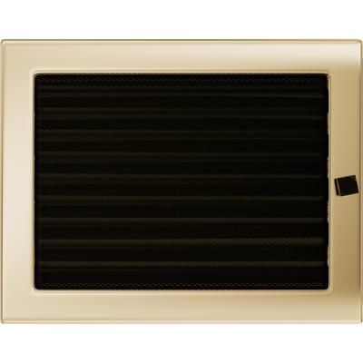 Vent Cover 22x30 Gold - Plated with Blinds