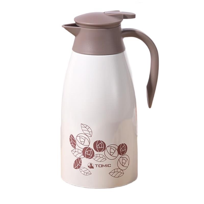 Temeike 2L Stainless Steel One-Button Vacuum Flask