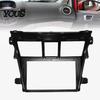 Console Gap Filler 9 Inch Car Radio Fascia Frame for Toyota Vios 2008, Navigation Dashboard Accessory Panel Frame, Stereo Install Bezel Trim,