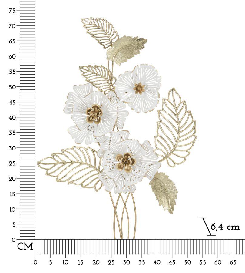 Iron Wall Panel Whity Cm 54X6,4X73,7