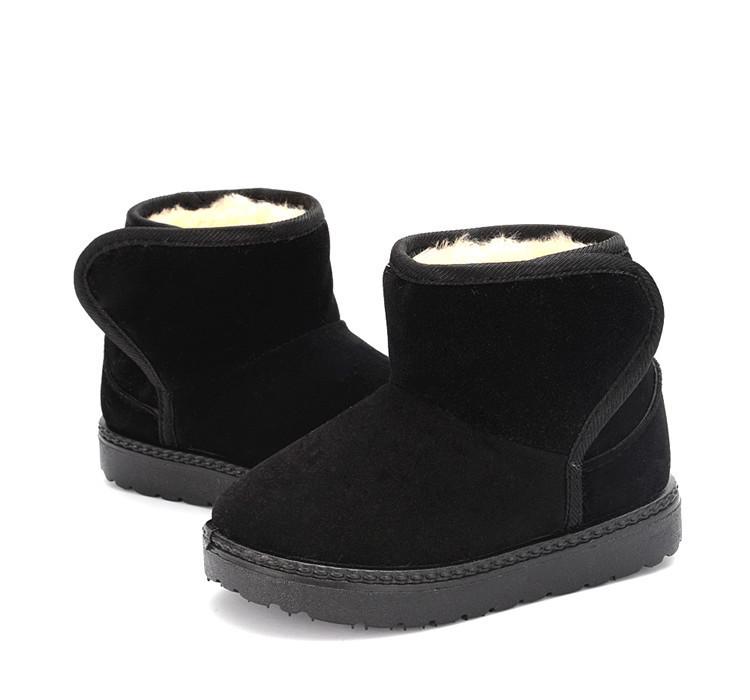 Kids' Thickened Warm Rubber Snow Boots - Super Soft for Toddlers