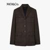 MO&Co. Wool Suit Collar Coat