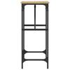 Vidaxl Console Table, Sonoma Oak, 75X32X75 Cm