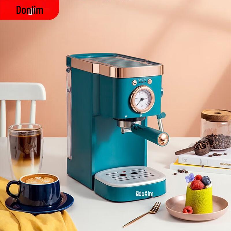 Donlim Retro Semi-Automatic Espresso Machine CN plug (adapter included)