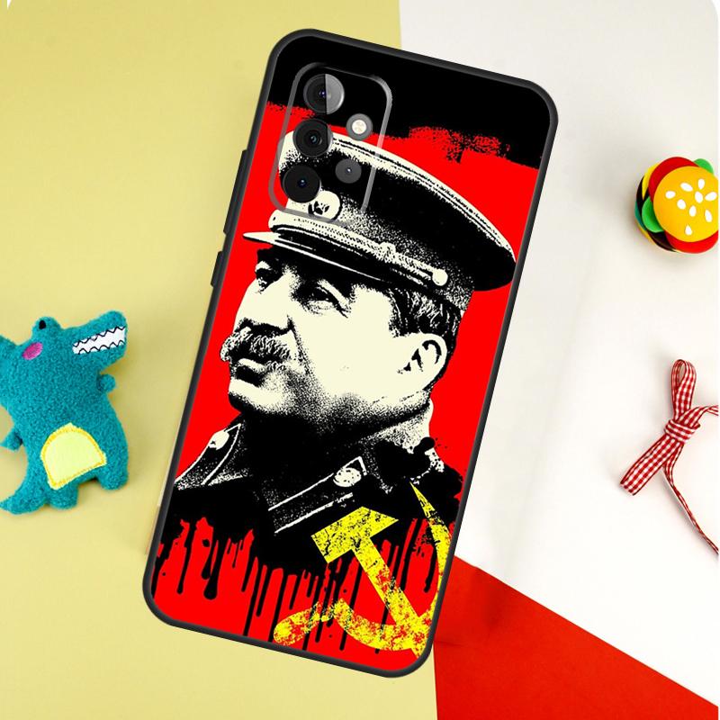 USSR Joseph Stalin For Samsung Galaxy A22 A32 A52 A54 A34 A14 A55 A35 A15 A53 A33 A13 A05 A06 A16 Phone Case
