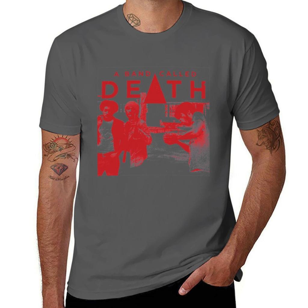 A Band Called Death TShirt Plus Size Gym Sports TShirt