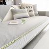 Cool Feeling Flower Slipcover Funda  Non-slip Ice Silk Sofa Cushion  Summer Home Couch Sofa Covers Mat