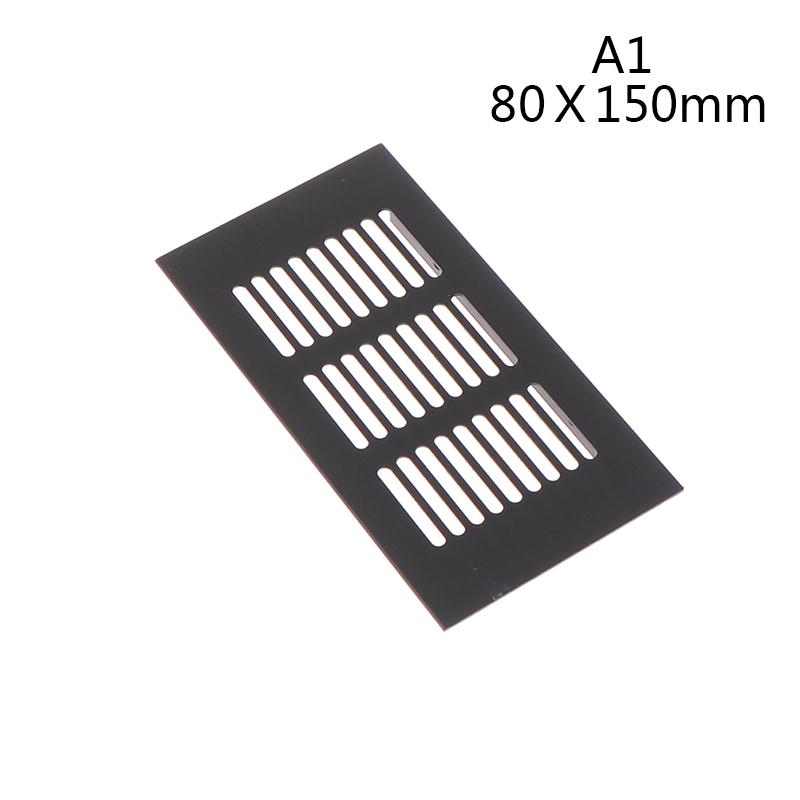 

1шт вентиляционные отверстия перфорированный лист алюминиевый воздухозаборник решетка вентилятора крышка вентиляции