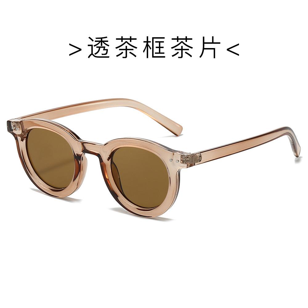 High Quality New Men Circular Sunglasses Women Luxury  Designer Sun Glasses Women's Summer Trend Eyewear UV400 Sun Glasses