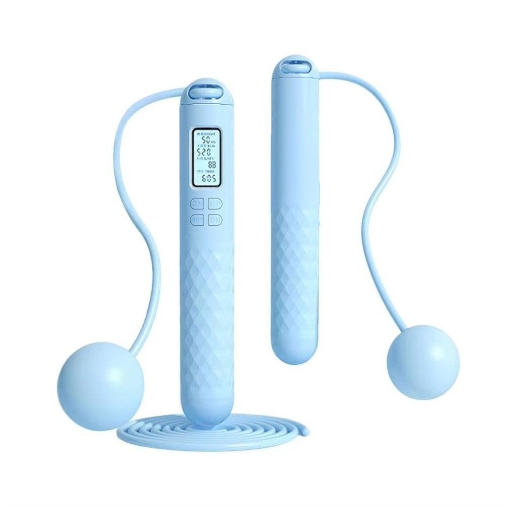 Mit Zähler Springseil Anti-Rutsch Digitales Springseil Fitnesszubehör