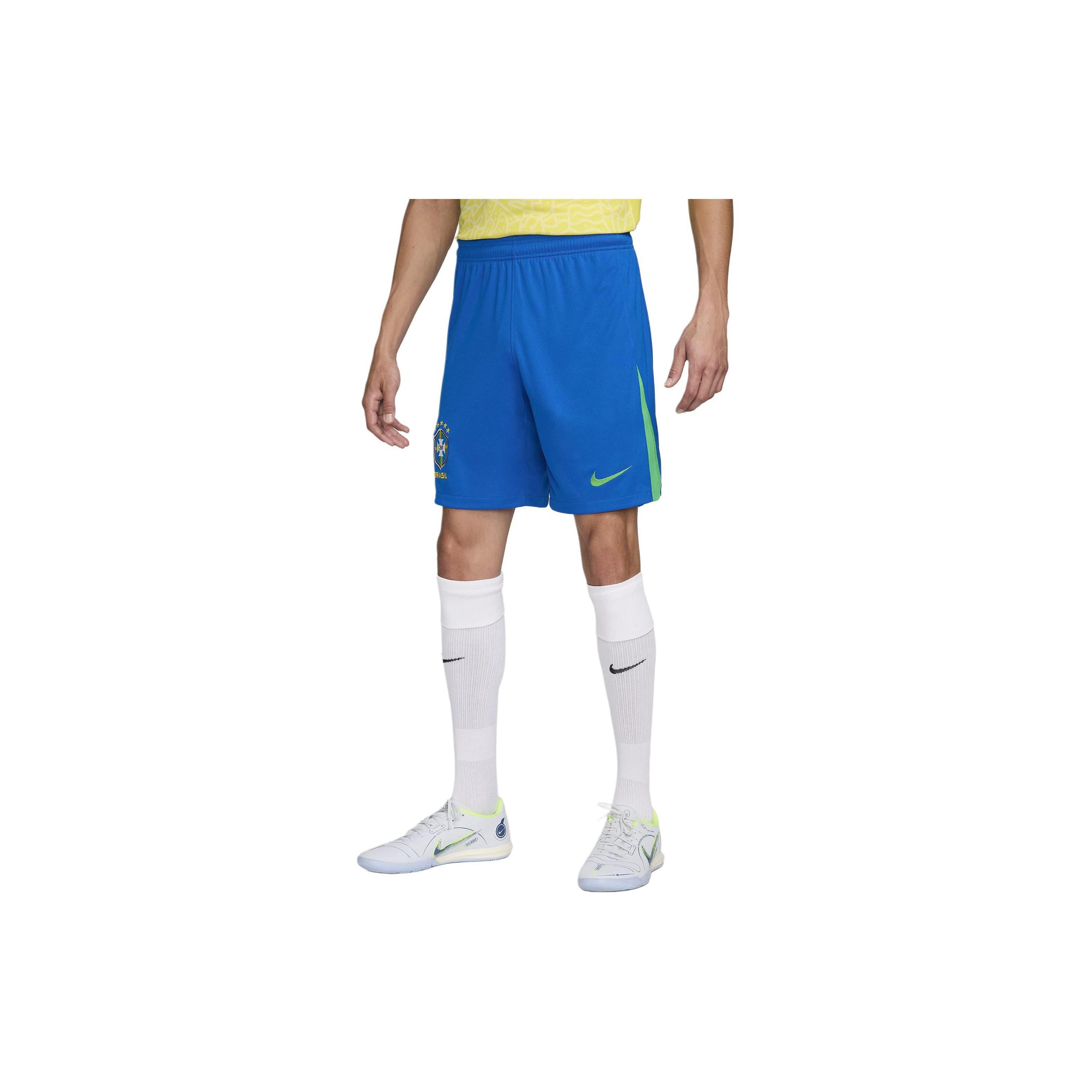 

Новые домашние шорты Nike Brazil 2024 Stadium для мужчин Nike Dri FIT реплика для футбола FJ4308-458 XL