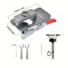 1 Set 35mm Aluminum Cabinet Hinge Jig Precision Locking Dual Jig Fixed Hinge Drill Jig With Complete Accessories