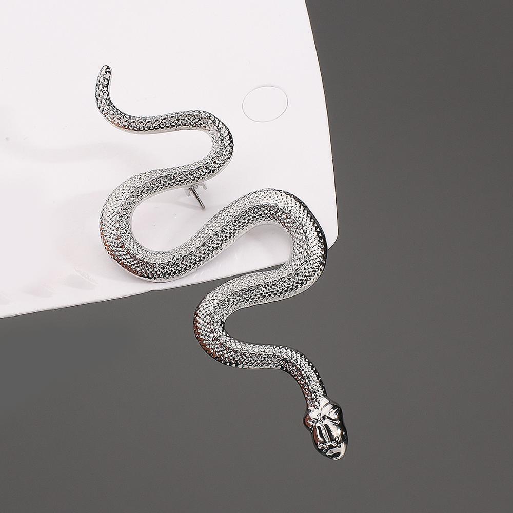 Elegant Gifts Animal Women Metal Trendy Collar Accessories Snake Brooch Pins Badge Fashion Jewelry