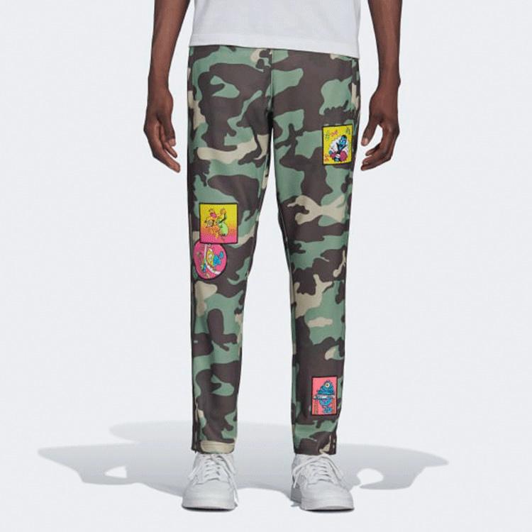 Adidas X Jeremy Scott Track Pant Multicolor Men Bottoms Multi-Color H53372
