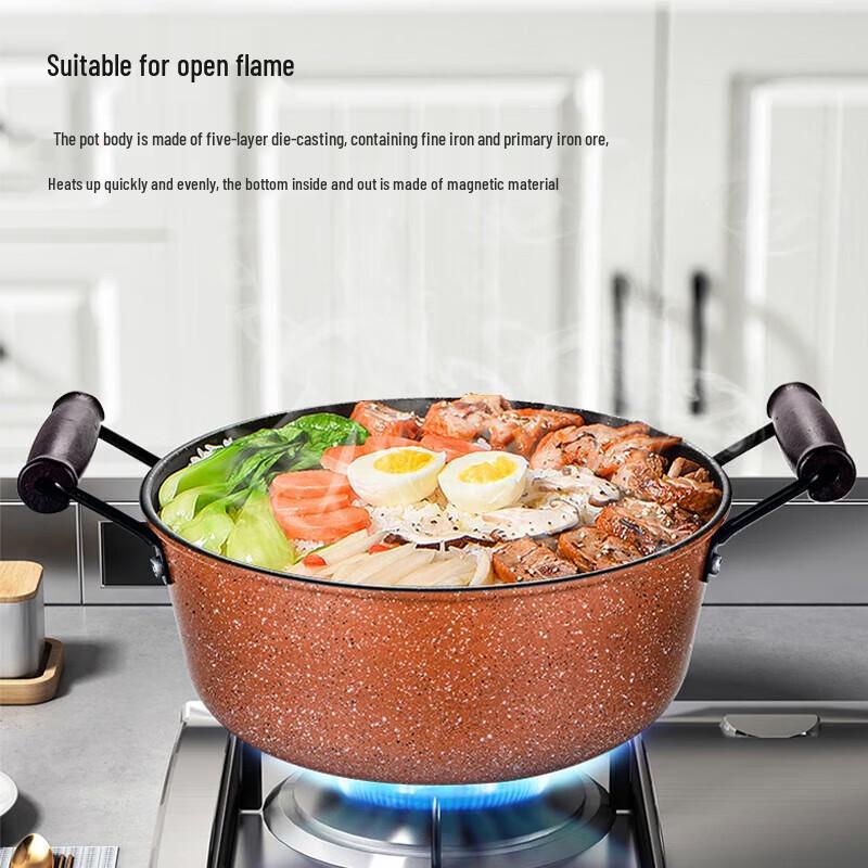 Hanle Weishanmei HL-H01 Non-stick Wok & Soup Pot Set