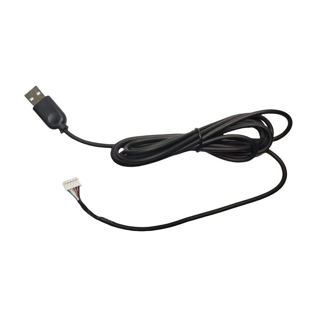 USB Mouse Cable Replacement Mouse Line Rubber Wire for Logitech G300 G300S Essential Mouse Wire