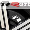4 Pezzi Adesivi Pinze Freno Auto Decalcomanie Decorative da Corsa per Ruote per VW New R R Line GTI Badge GOLF JETTA PASSAT Polo