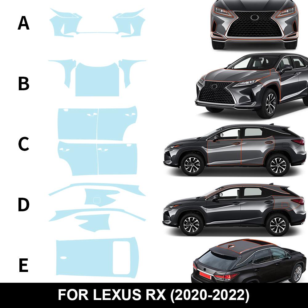Lexus RX Exclusive Invisible Paint Protection Film - Anti-Scratch & Brightening