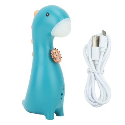 Luz Nocturna LED Forma de Dinosaurio de Dibujos Animados Brillo Ajustable Amigable para los Ojos Lámpara de Carga USB Decoración del Hogar