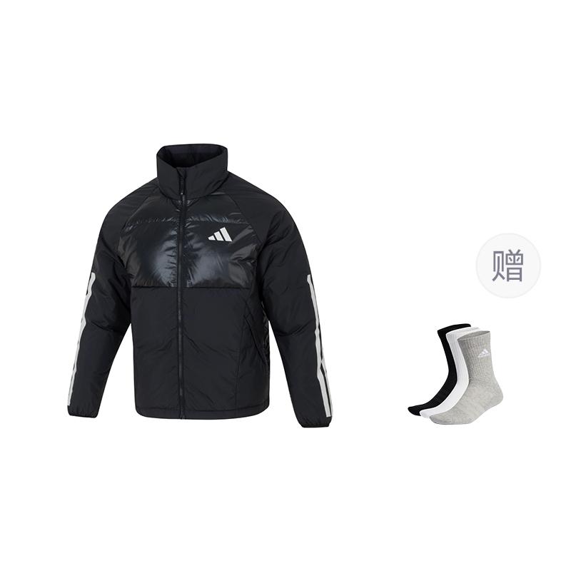 adidas 2024 Fall LW DOWN JKT Down Jacket Men's Black JG5923