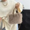 Versatile Plush Shoulder Bag Convenient and Practical Crossbody Bags Handbag