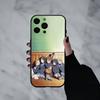 K-K-ON M-Music G-Girls   Phone Case For iPhone 17pro,16,15,14,13,12,11 Plus,Pro Max,XS,Soft Silicone Black Cover